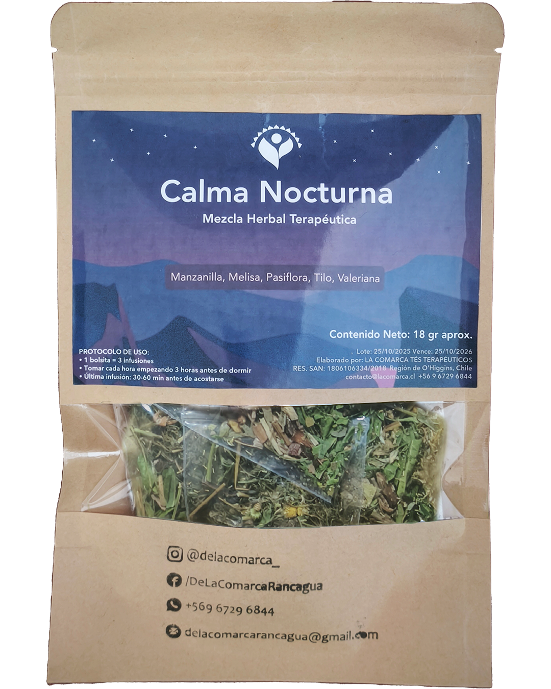 Calma Nocturna - Mezcla para combatir el insomnio